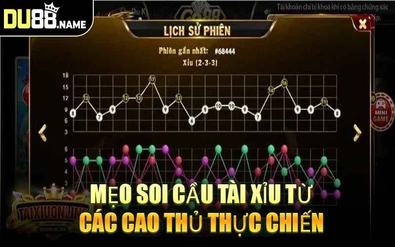 Mẹo Soi Cầu Tài Xỉu Từ Các Cao Thủ Thực Chiến